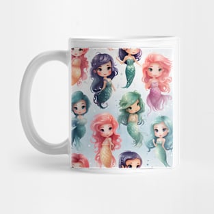 Mermaids Pattern 21 Mug